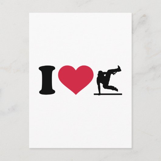 私はパクリングが大好き ポストカード (正面)