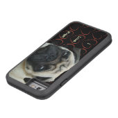 私はパグが大好きハート Case-Mate iPhoneケース (底)