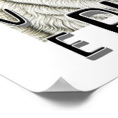 私はパグが大好き |かわいい犬のオーナー ポスター (角)