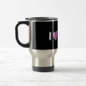 私はパグが大好き トラベルマグ (左)