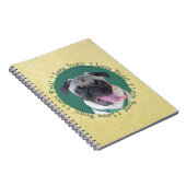 私はパグが大好き！ ノートブック (右側)