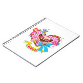 私はパグが大好き!フォトノートブック ノートブック (左側)