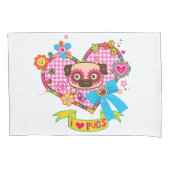 私はパグが大好き！枕カバー 枕カバー (正面左)