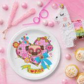 私はパグが大好き！紙プレート ペーパープレート (パーティー)