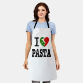 私はパスタエプロンが大好き エプロン (着用した状態)
