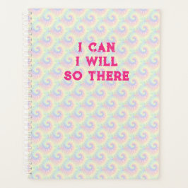 私はパステル絞り染めパターンプランナー プランナー手帳