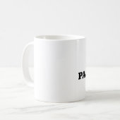 私はパスワードを愛します コーヒーマグカップ (正面左)