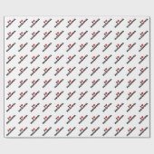 私はパタゴニアを愛します ラッピングペーパー (フラット)