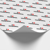 私はパタゴニアを愛します ラッピングペーパー (角)