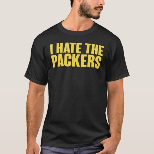 私はパッカーが嫌い Tシャツ (正面)