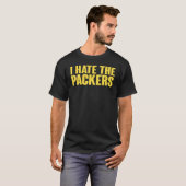 私はパッカーが嫌い Tシャツ (正面フル)