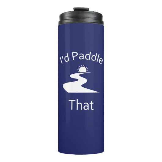 私はパドルで タンブラー (正面)