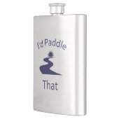 私はパドルで フラスク (左)