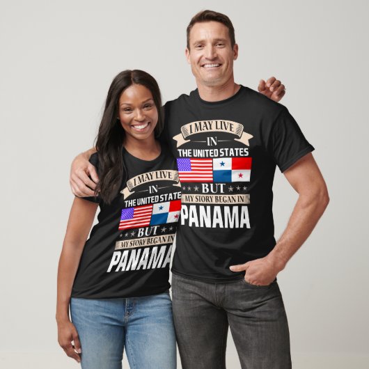 私はパナマで米国の物語に始まりました住むかもしれません Tシャツ (ユニセックス)