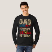 私はパパおじいちゃんとベトナム退役軍人 Tシャツ (正面フル)