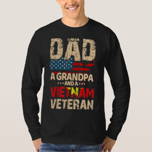 私はパパおじいちゃんとベトナム退役軍人 Tシャツ