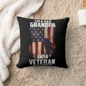 私はパパおじいちゃん退役軍人何も怖くない クッション (ブランケット)