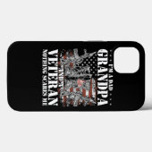 私はパパおじいちゃん退役軍人何も怖くない Case-Mate iPhoneケース (裏面 (横))