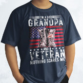 私はパパおじいちゃん退役軍人父おもしろい退職 Tシャツ