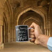 私はパパお気に入りのフォトGrandkidsと呼ぶ コーヒーマグカップ