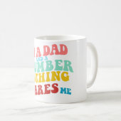 私はパパで配管工で何も怖くない コーヒーマグカップ (正面右)