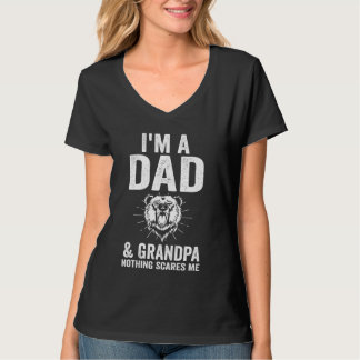 私はパパで、おじいちゃんは何も怖くない Tシャツ