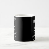 私はパパでNetballのコーチで常に正しい コーヒーマグカップ (中央)