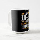 私はパパとスクールバスの運転手だ コーヒーマグカップ (正面左)