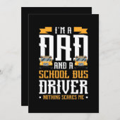 私はパパとスクールバスの運転手だ セーブザデート (正面/裏面)