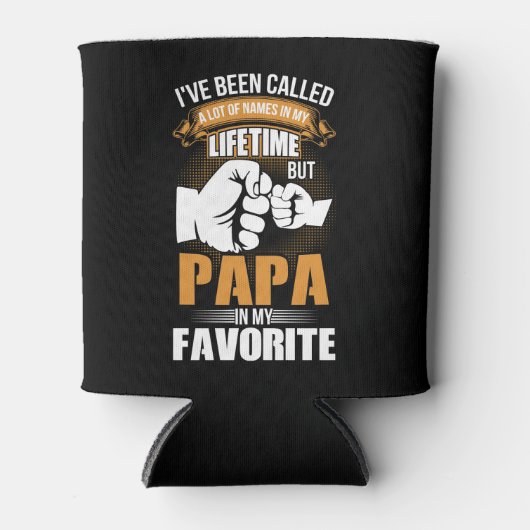 私はパパと呼ばれることが多い 缶クーラー (正面)