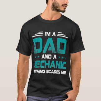 私はパパと整備士が怖くない Tシャツ
