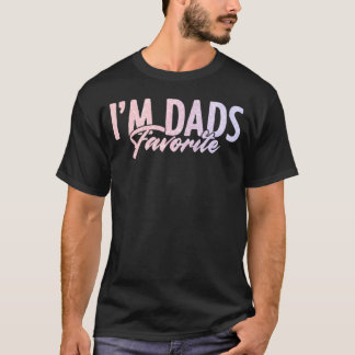 私はパパのお気に入りの両親の娘の息子 Tシャツ