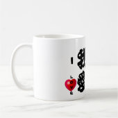 私はパパのためのPAPA/Orientalの中国のなギフトを愛します コーヒーマグカップ (左)