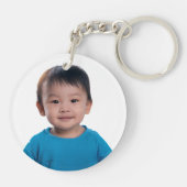 私はパパのクマが最高の大好き キーホルダー (裏面)