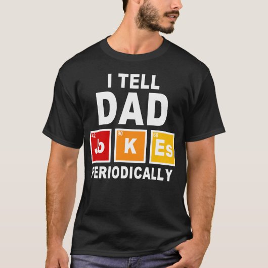 私はパパの冗談を言う Tシャツ (正面)