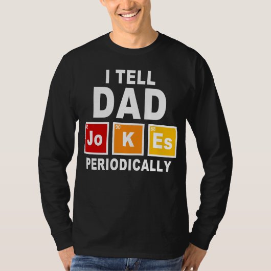 私はパパの冗談を言う Tシャツ (正面)