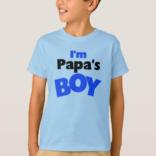 私はパパの男の子です Tシャツ