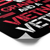 私はパパアグランドパとベトナム退役軍人ククール ポスター (角)