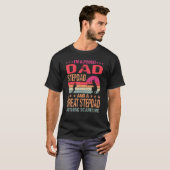 私はパパ誇りを持ったの義父と義理の素晴らし父だ Tシャツ (正面フル)