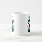 私はパパ コーヒーマグカップ (中央)
