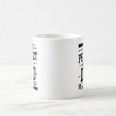 私はパパ コーヒーマグカップ (中央)
