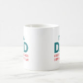 私はパパ コーヒーマグカップ (中央)