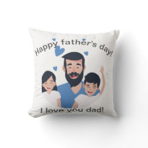 私はパパ、幸せな父の日幸せな家族愛します