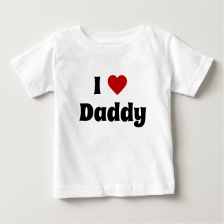 私はパパTシャツが大好き ベビーTシャツ
