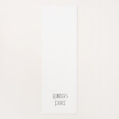 私はパリが大好きだ ヨガマット (裏面)