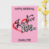 私はパリが大好きだ。編集可能 カード (黄色い花)