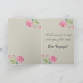 私はパリが大好きだ。良い旅を! カード (内部)