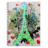 私はパリが大好き ノートブック (正面)