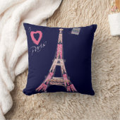 私はパリを愛します クッション (ブランケット)