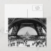 私はパリを愛します ポストカード (正面/裏面)